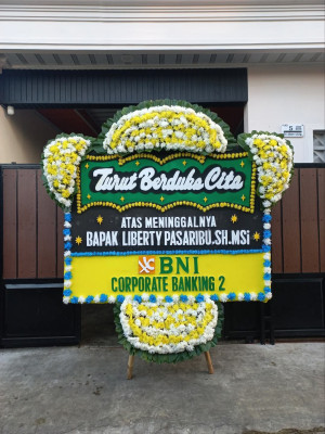 Papan Bunga Duka di Malin Deman